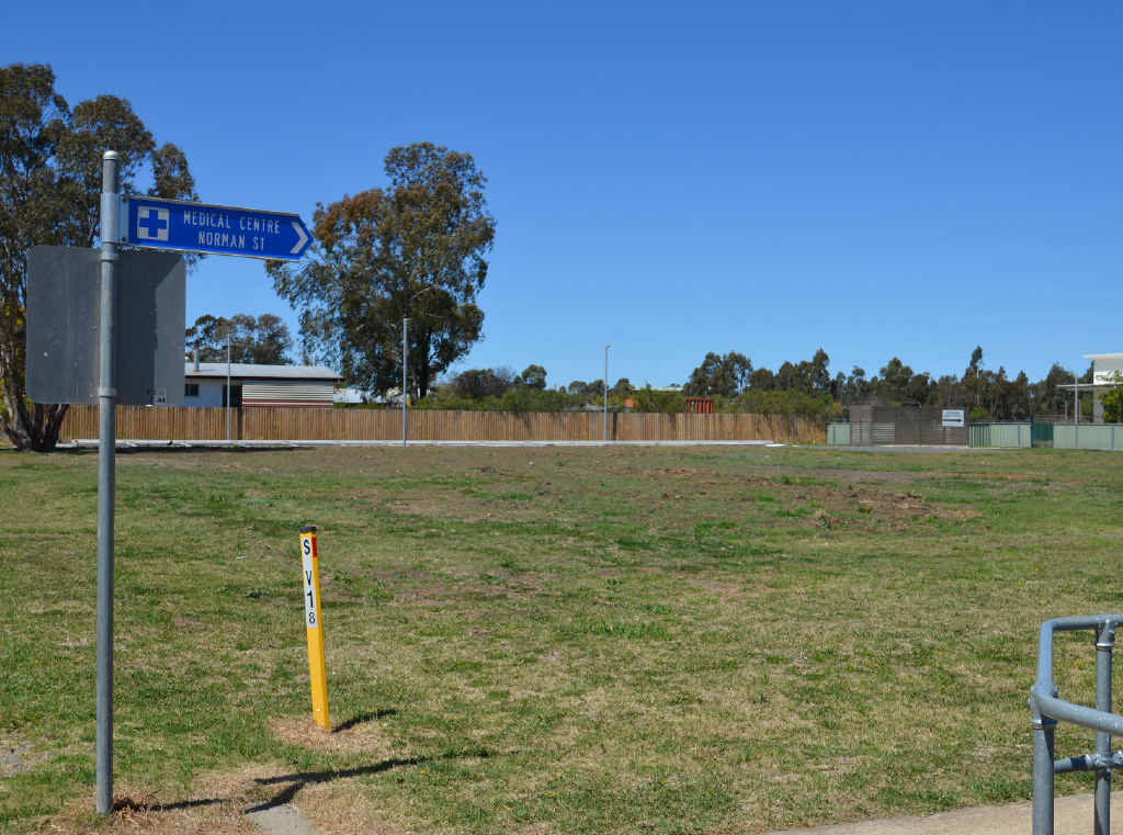 SITE FOR NEW CENTRE: The new Clifton Medical Centre will be located on the corner of Kate and Norman Sts, where the RSL building used to be. Construction is due to begin next month. SITE FOR NEW CENTRE: The new Clifton Medical Centre will be located on the corner of Kate and Norman Sts, where the RSL building used to be. Construction is due to begin next month.